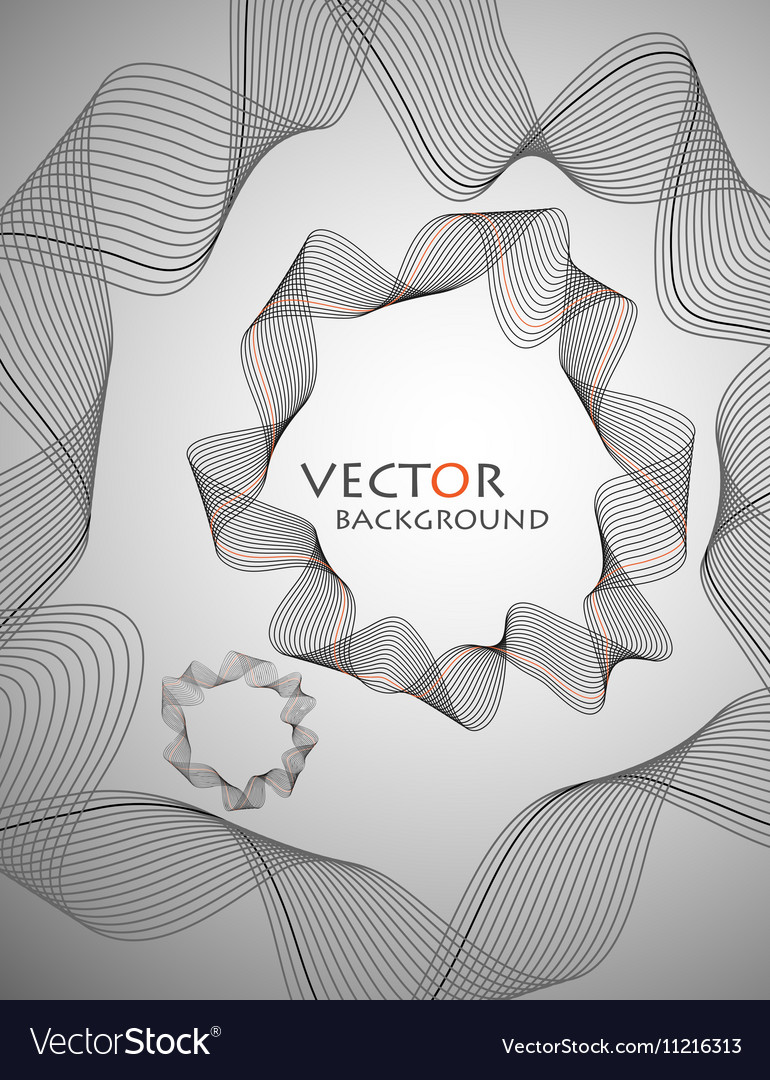 Line abstract background