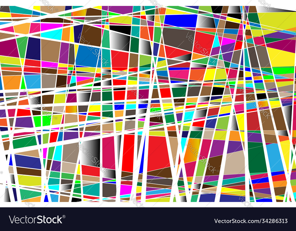 Noise glitch concept abstract colorful random vector image Noise glitch concept abstract colorful random
