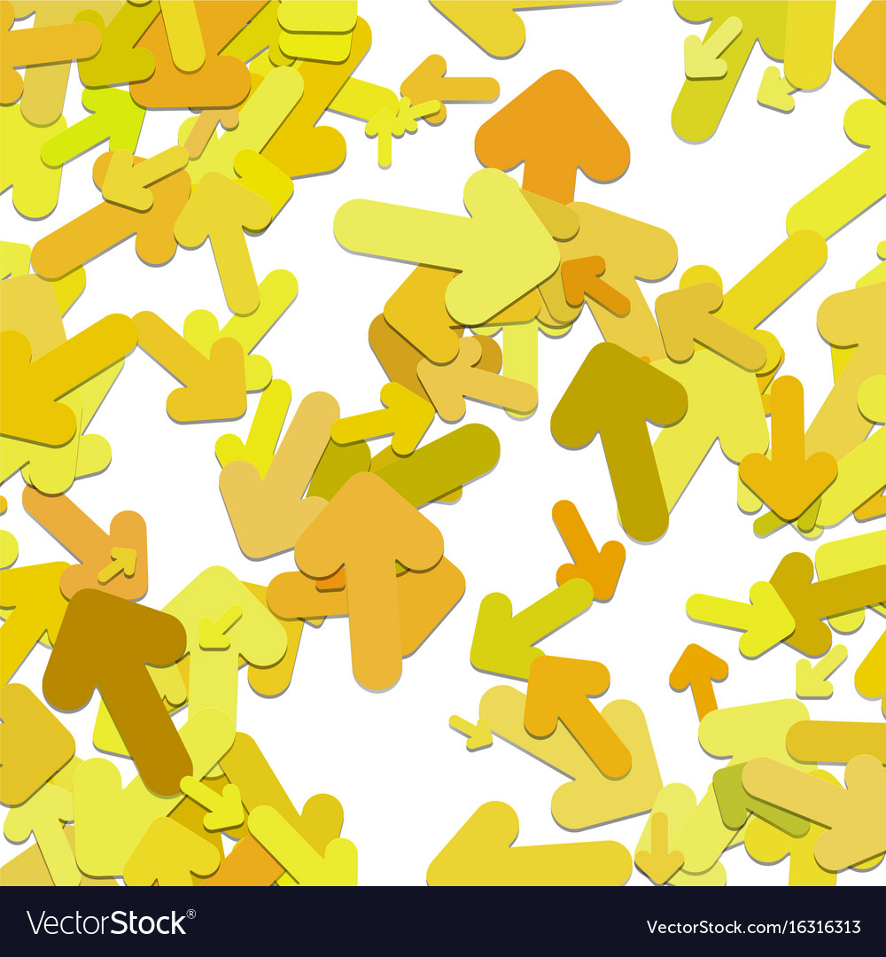Repeating chaotic arrow pattern background