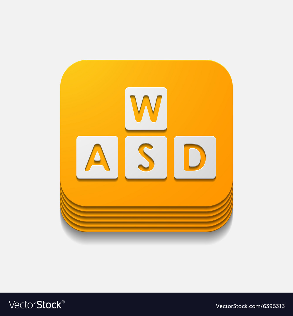 Square button keypad