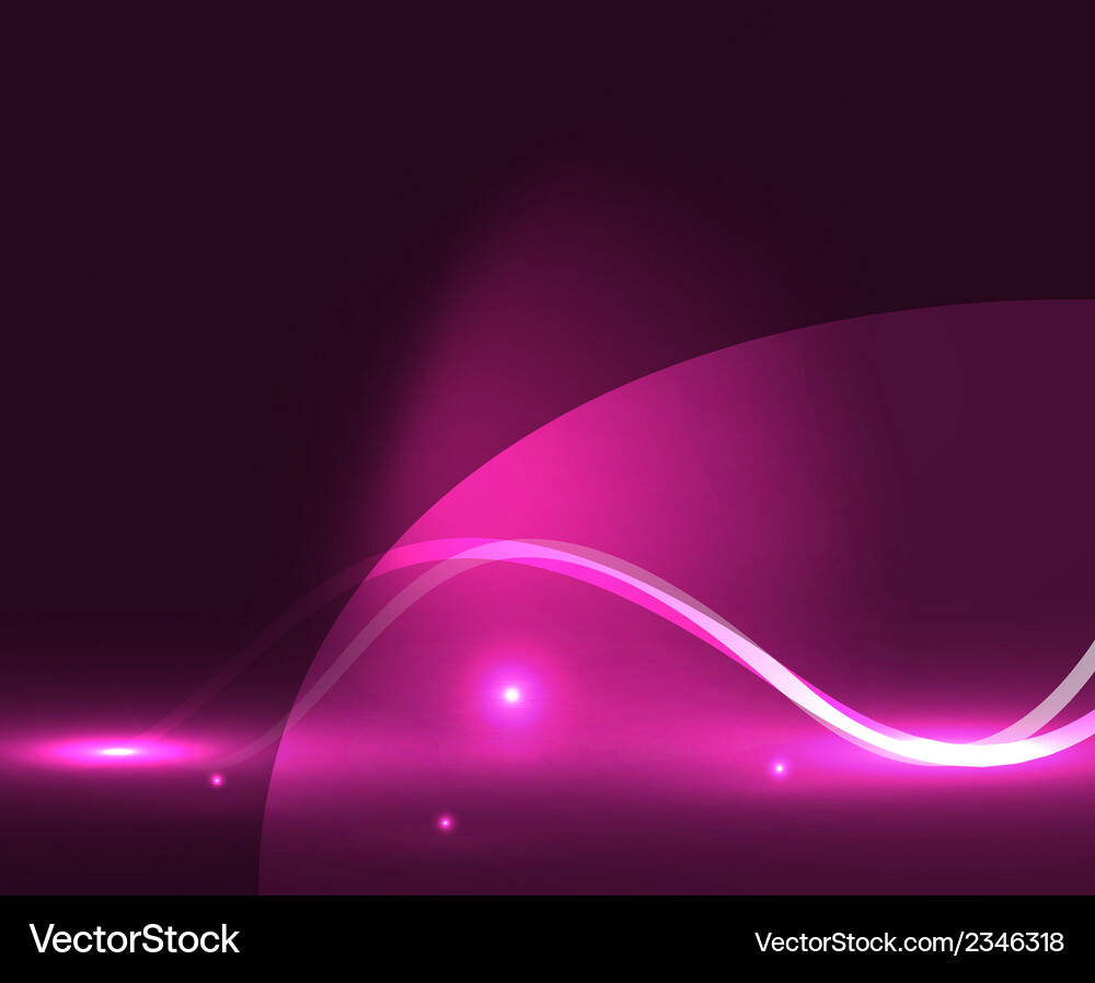 Abstract glowing lines Royalty Free Vector Image