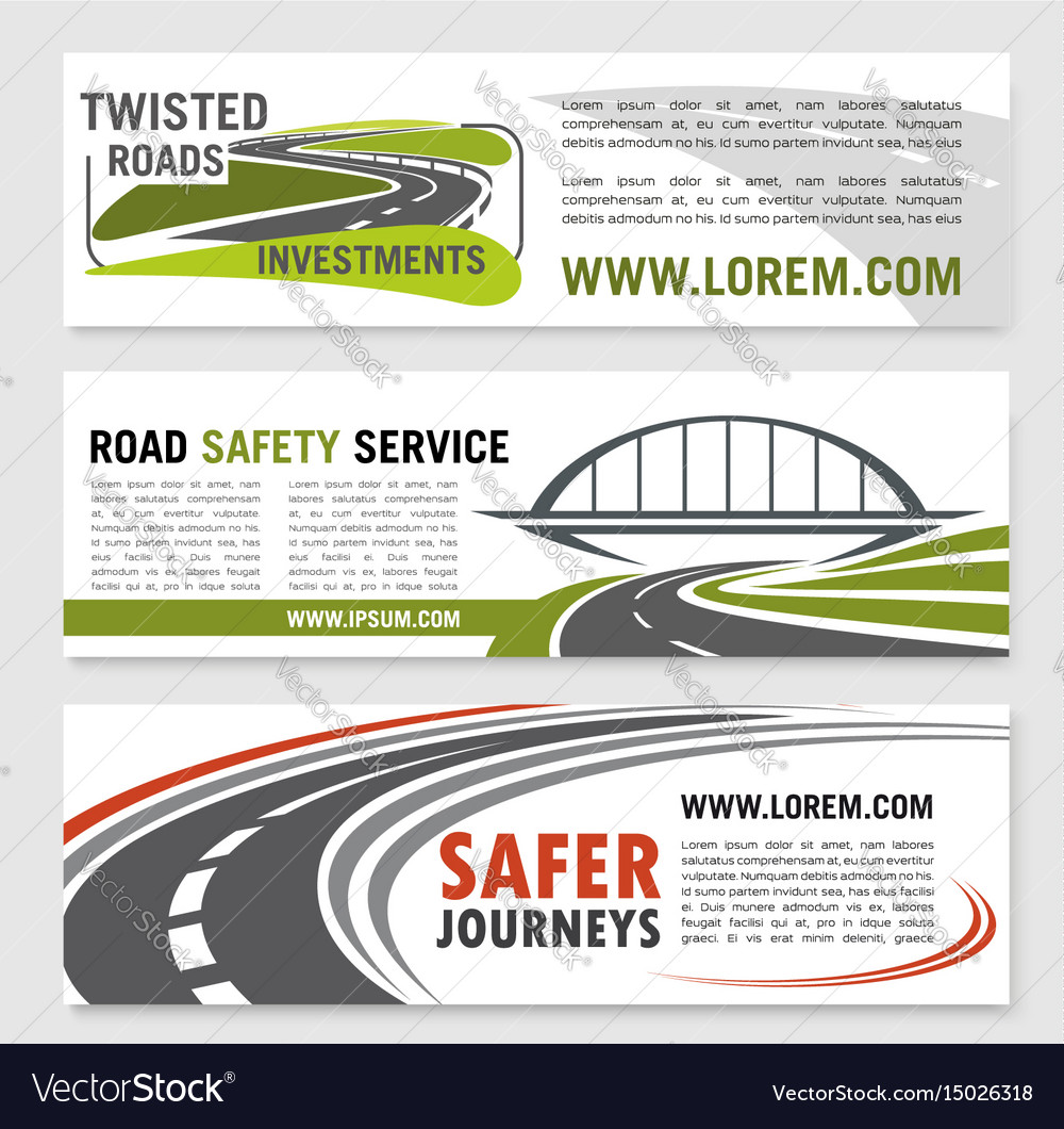 Road safety Royalty Free Vector Image - VectorStock