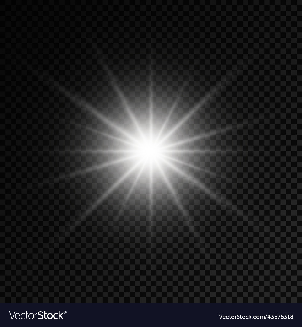 Glow bright light star white sun rays sunshine