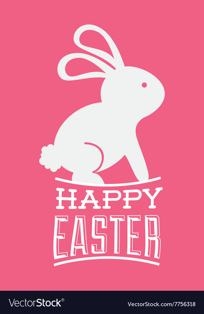 Happy easter design