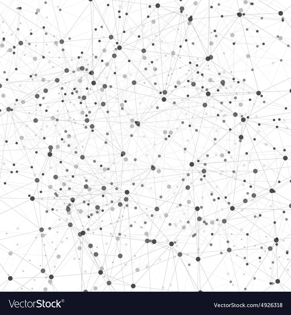 Network background abstract polygon