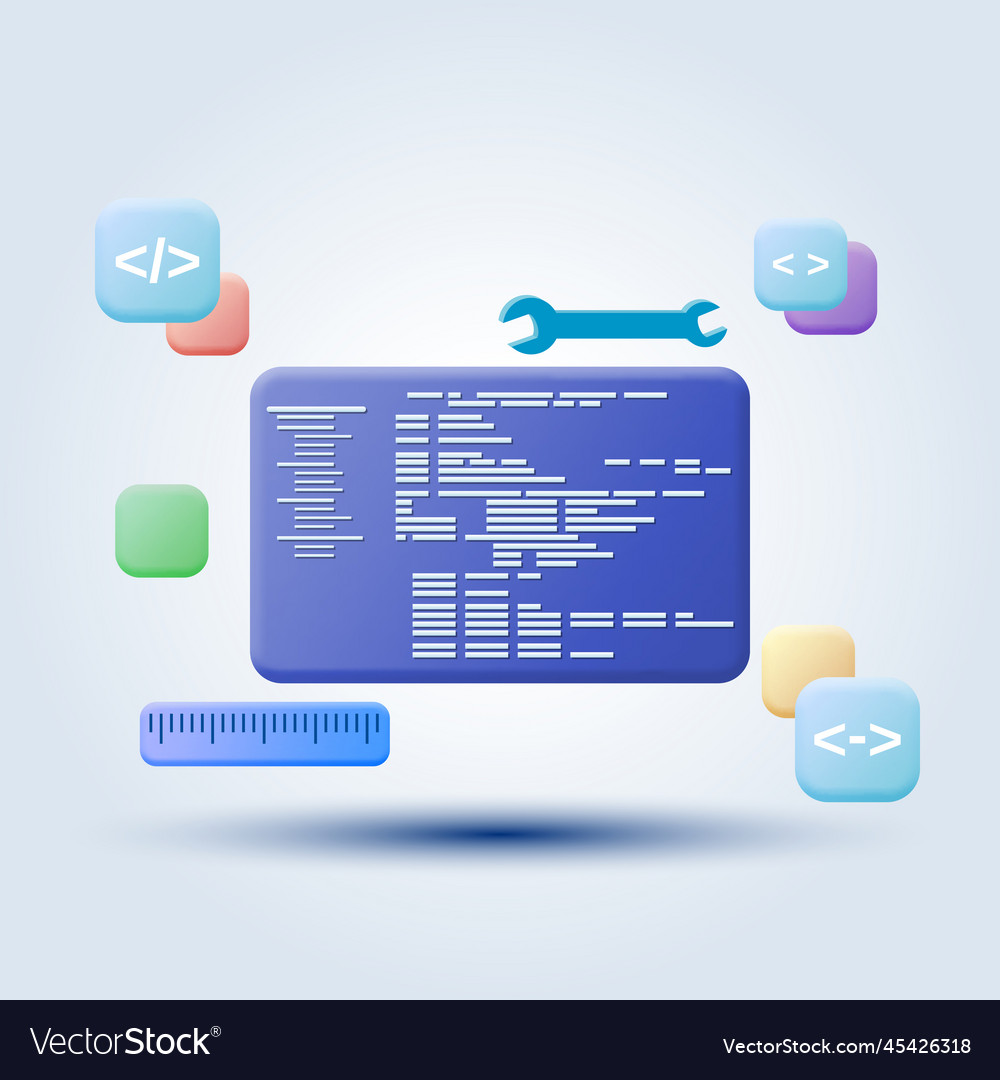 Programmierkonzept vector image Programmierkonzept