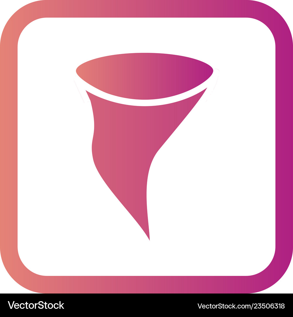 Tornado icon Royalty Free Vector Image - VectorStock