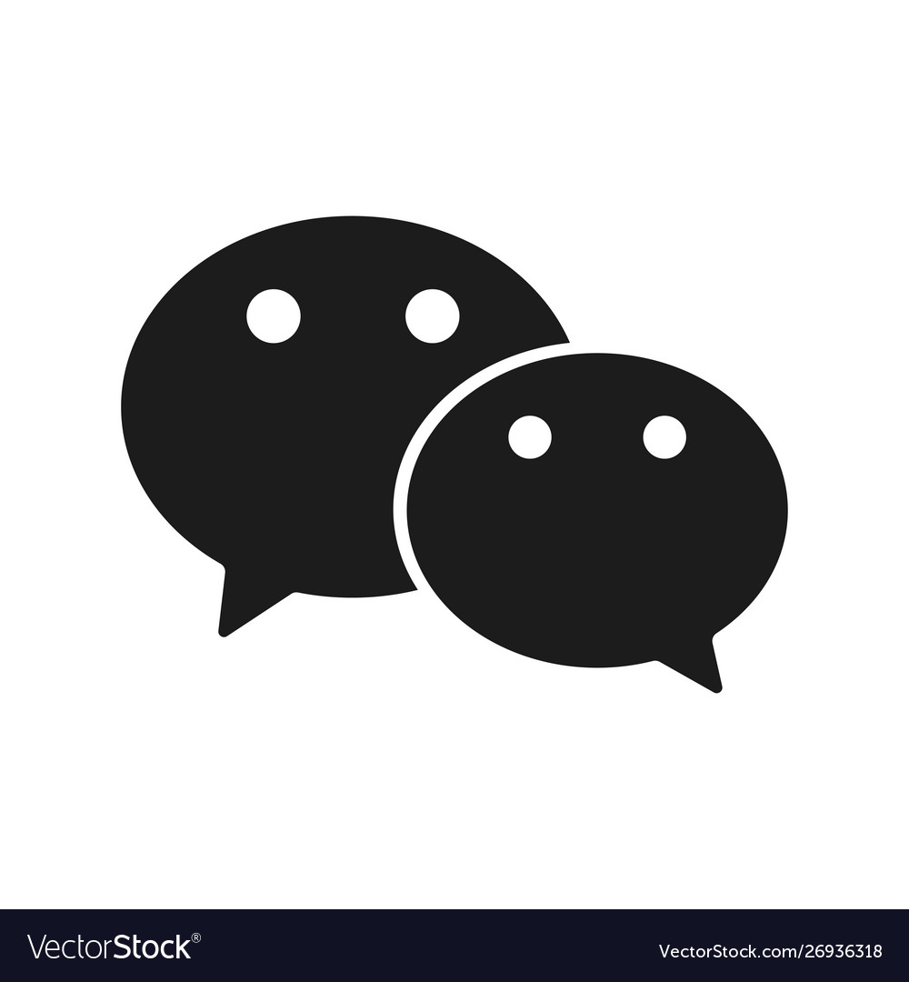 WeChat Icon - Messaging Symbol