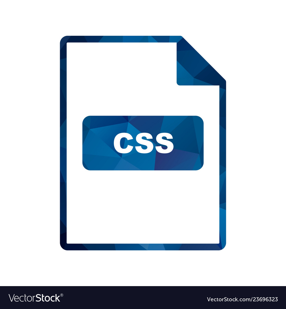 Css icon Royalty Free Vector Image - VectorStock