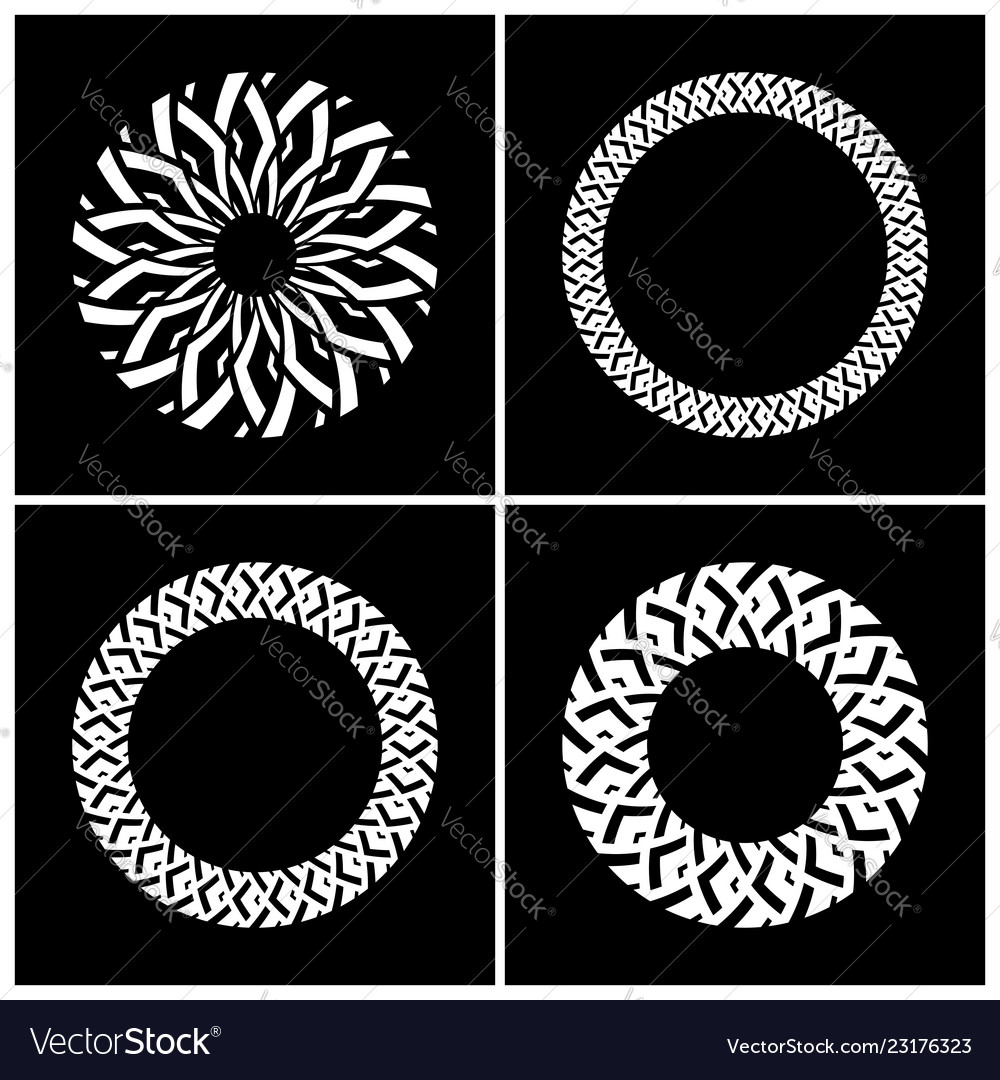 Design elements set Vector Image Design elements set