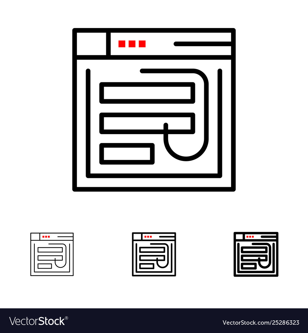 Email hack internet password phishing web website vector image Email hack internet password phishing web website