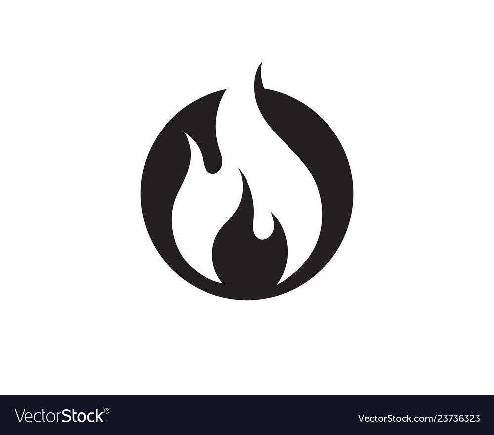 Fire flame Royalty Free Vector Image - VectorStock