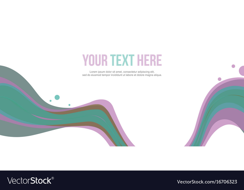 Header website wave style abstract background