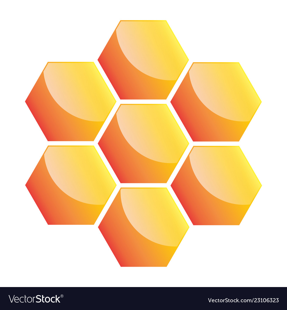 Honeycomb icon Royalty Free Vector Image - VectorStock