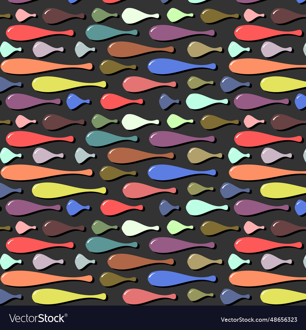 Pattern of multi-colored shapes Vector Image Pattern of multi-colored shapes