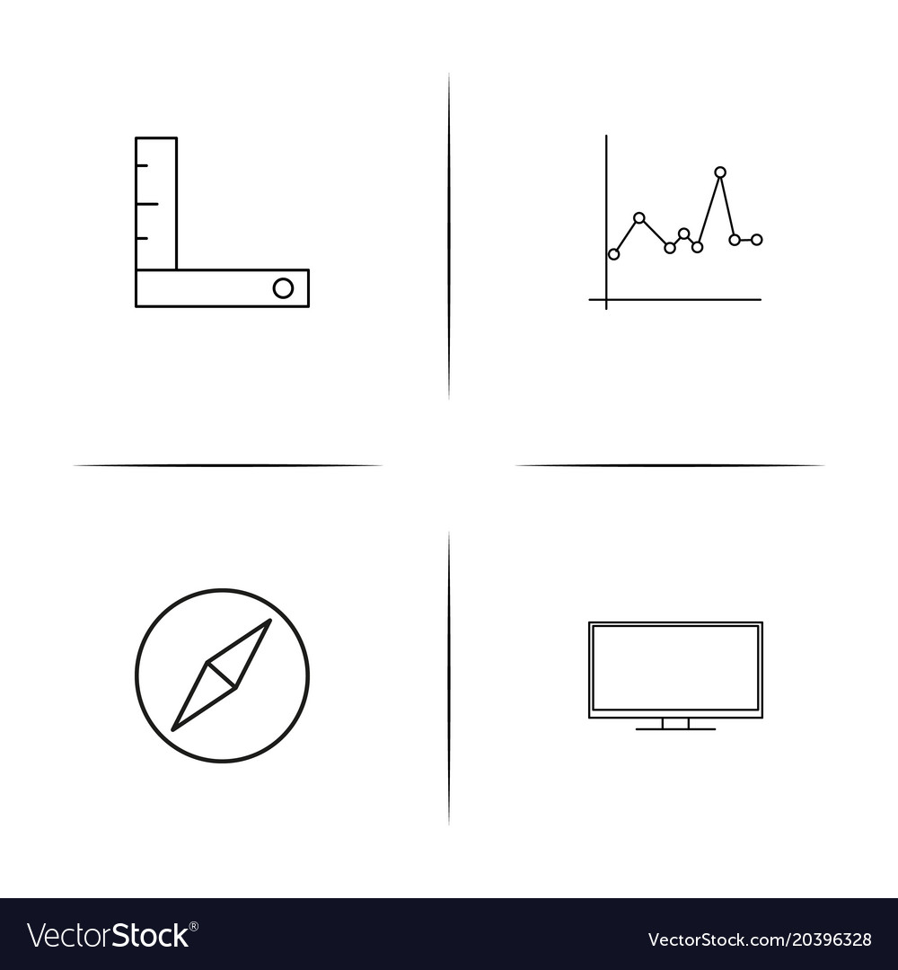 Creative process and design simple linear icon