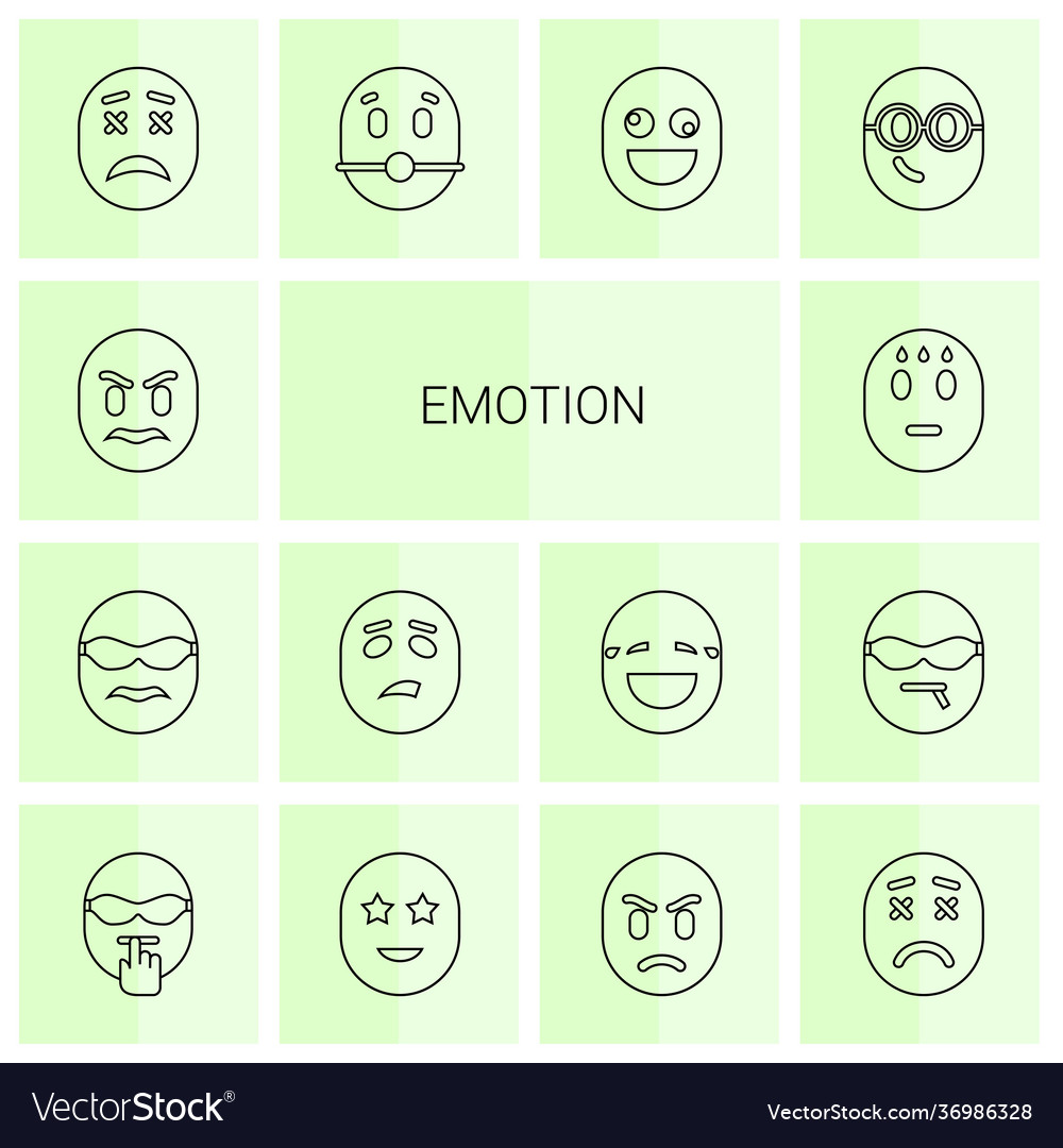 Emotion icons