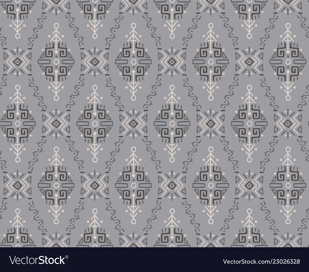 Ethnic style seamless pattern