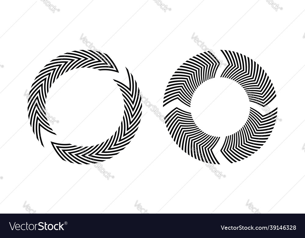 Rotating Circle Elements