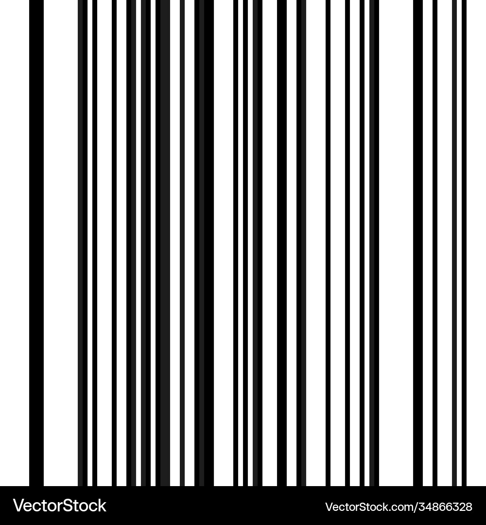 Seamless pattern with vertical black lines Vector Image