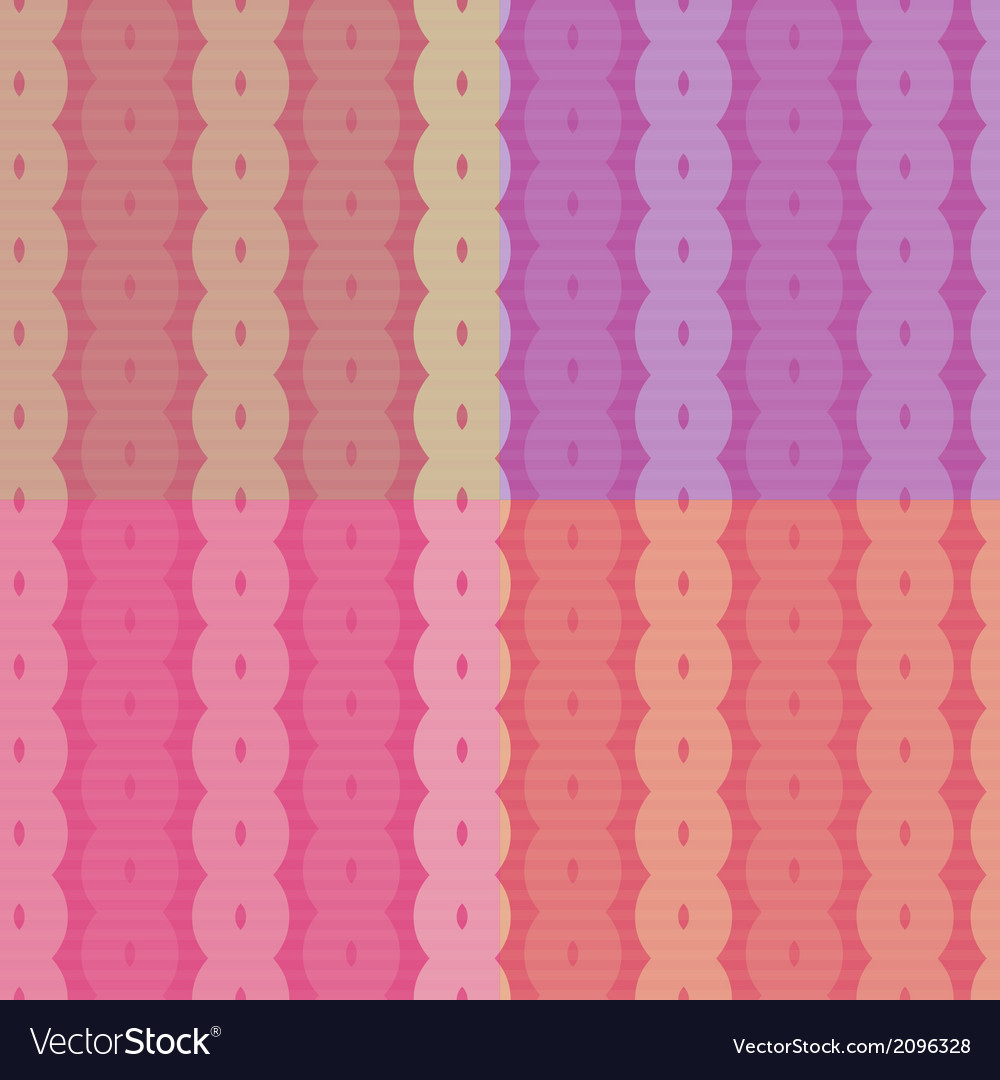 Seamless retro abstract pattern - background