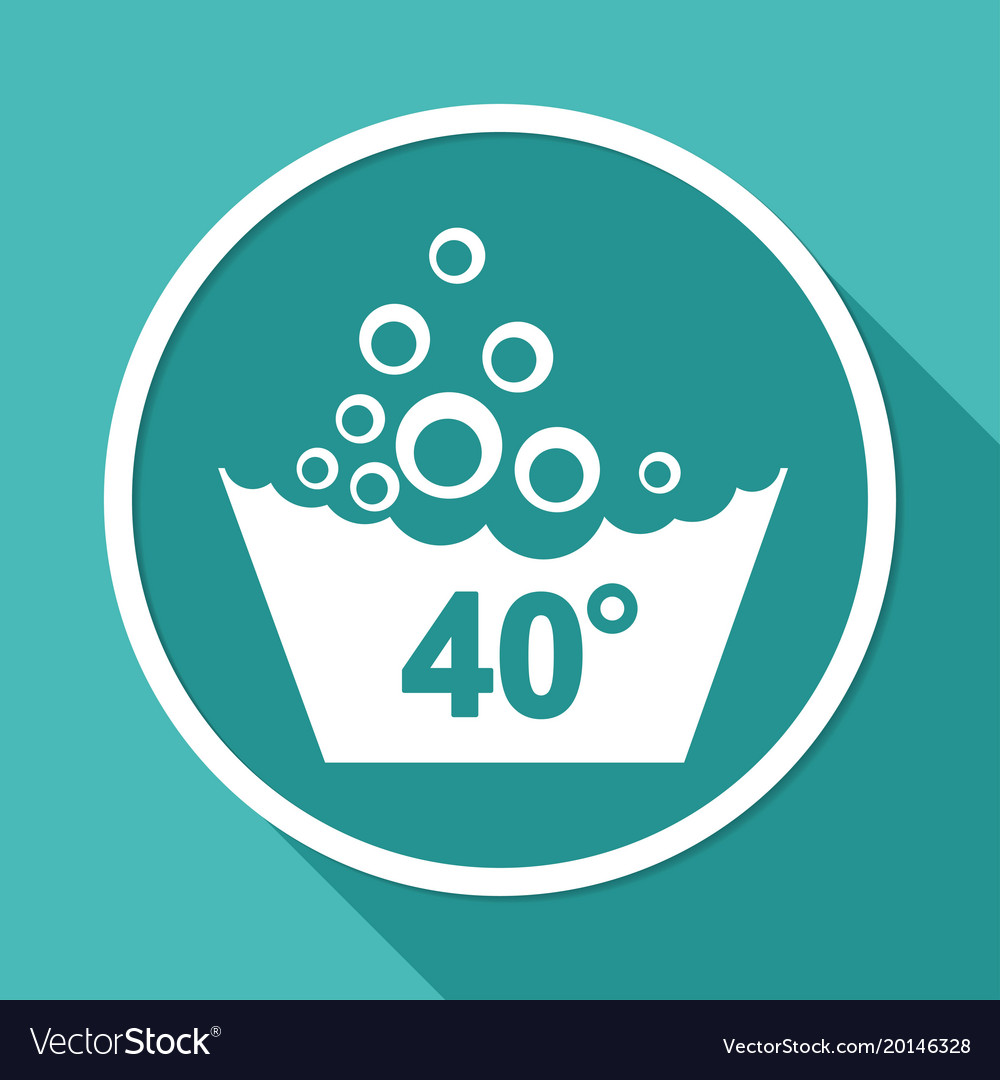 Set washing symbols icon Royalty Free Vector Image