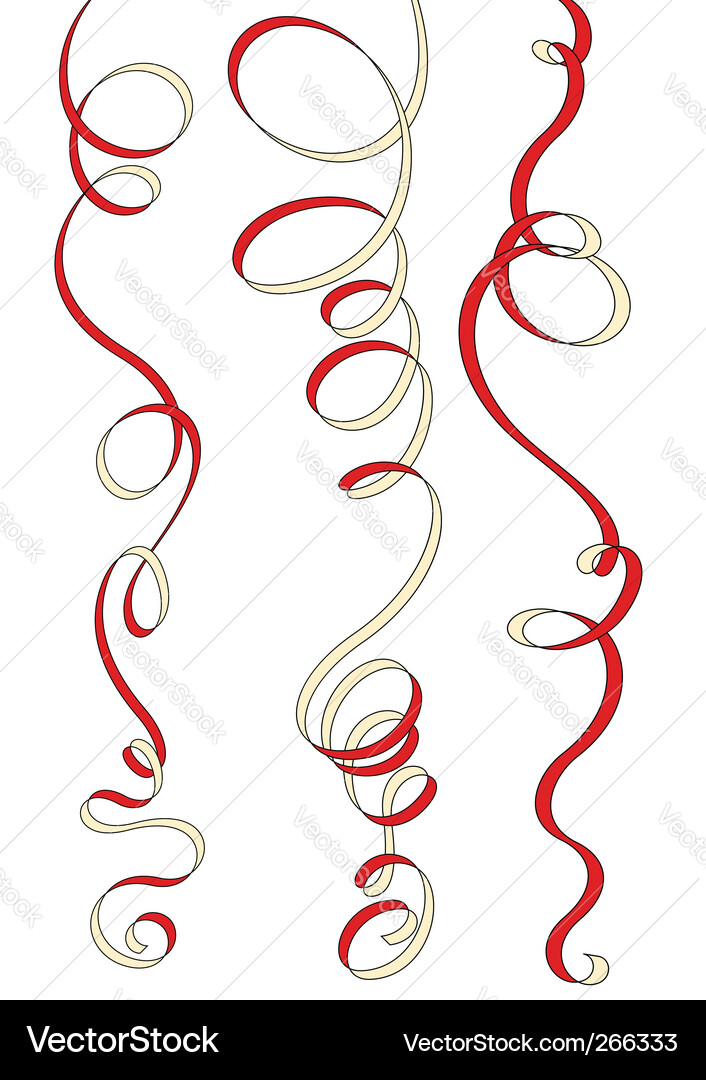 Ribbons Royalty Free Vector Image - VectorStock