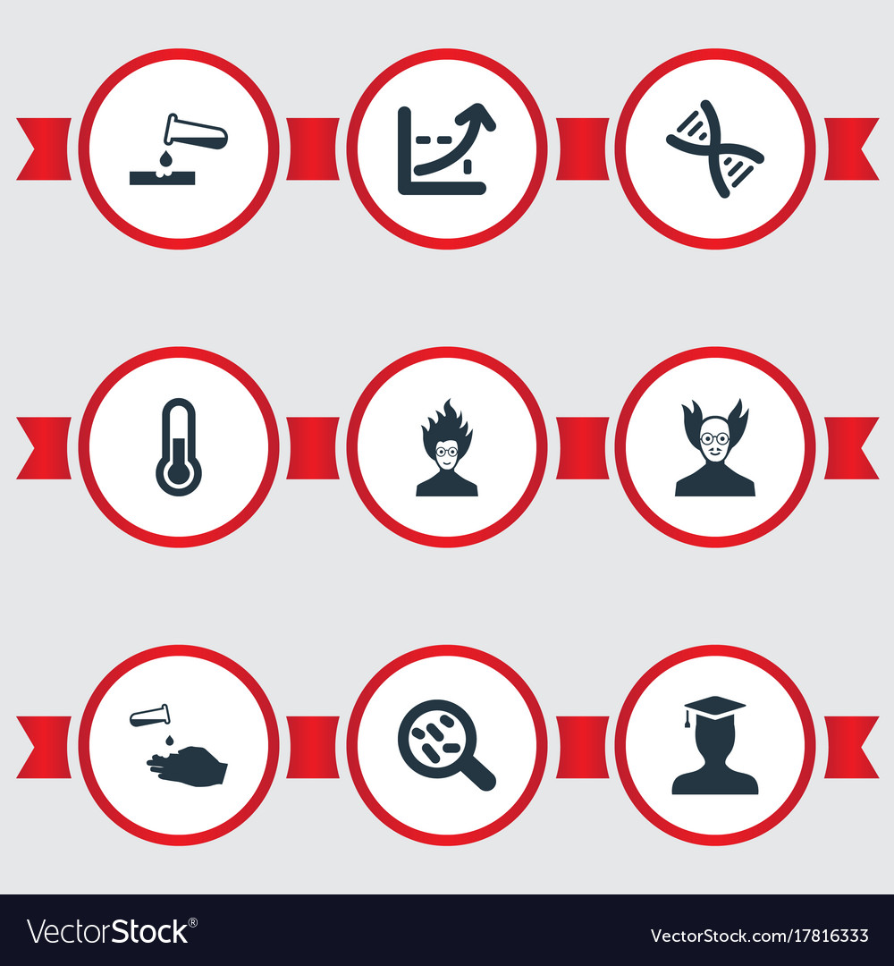 Set of simple knowledge icons