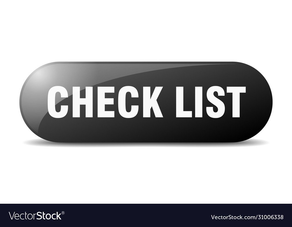 Checkliste Taste Schlüssel drücken