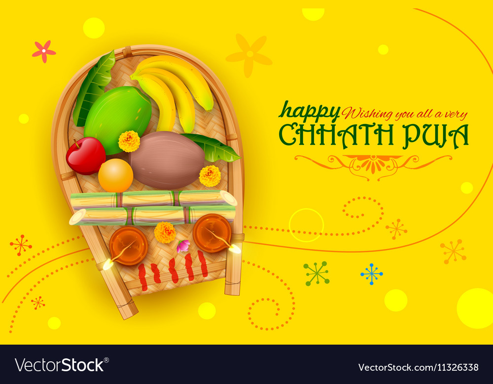 Chhath Puja Holiday Background
