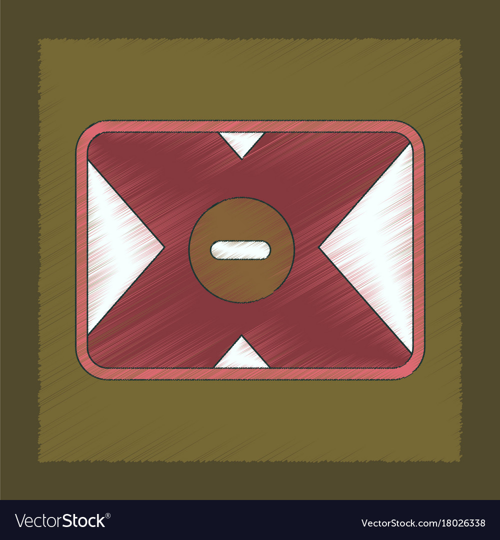 Flat shading style icon removable hard drive