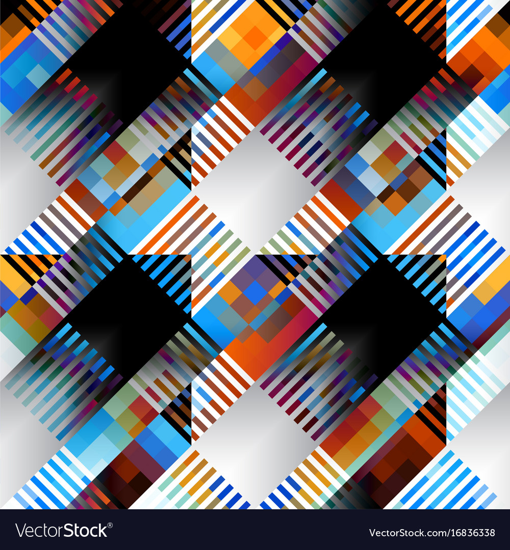 Geometric abstract pattern