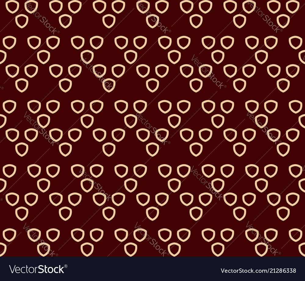 Seamless linear pattern with elegant curved lines vector image Seamless linear pattern with elegant curved lines