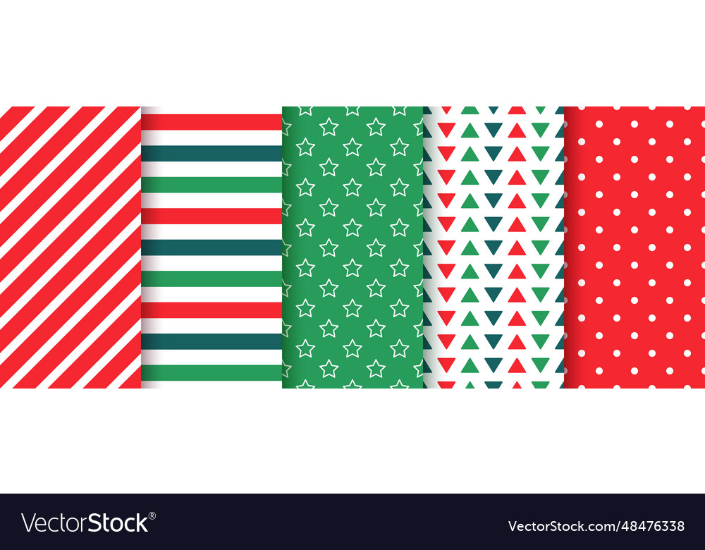 Xmas backgrounds seamless noel patterns