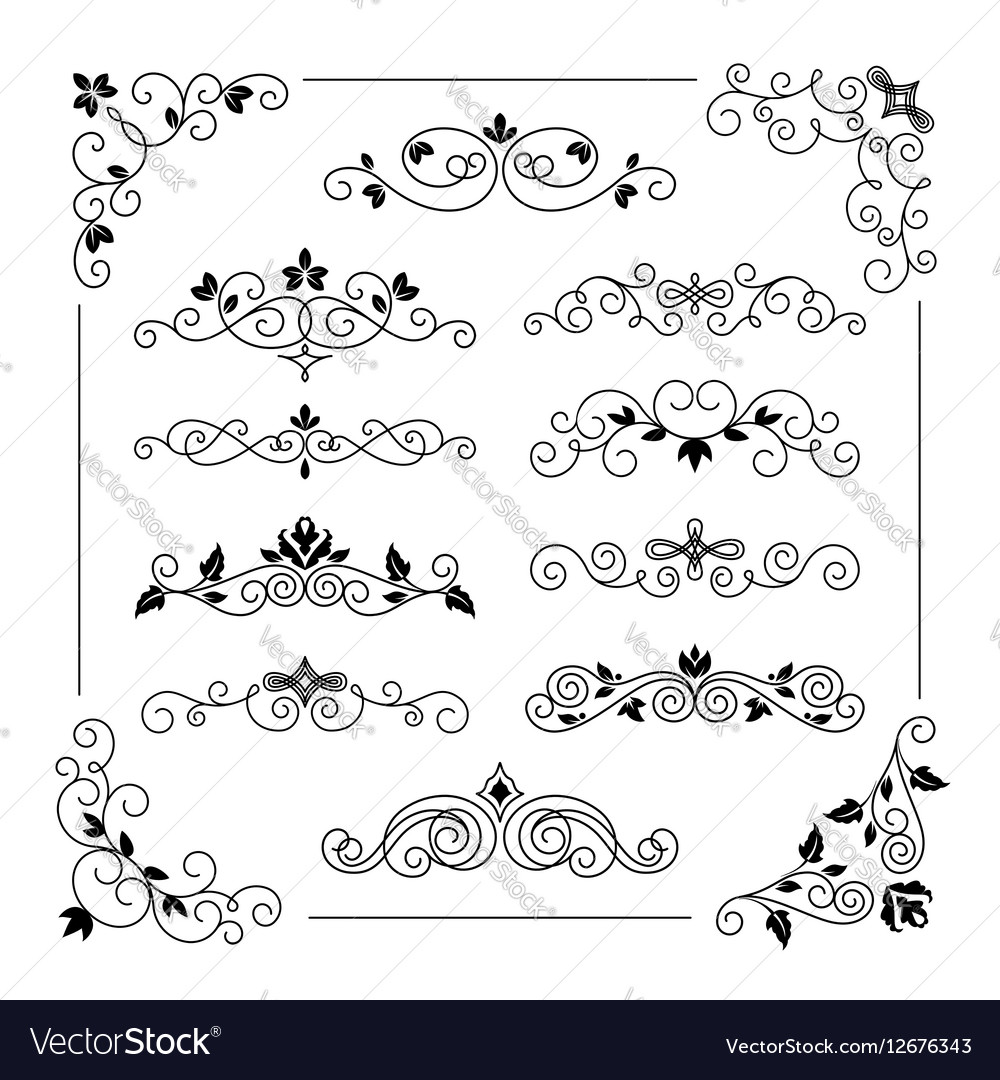 Elegant Frame Border Set