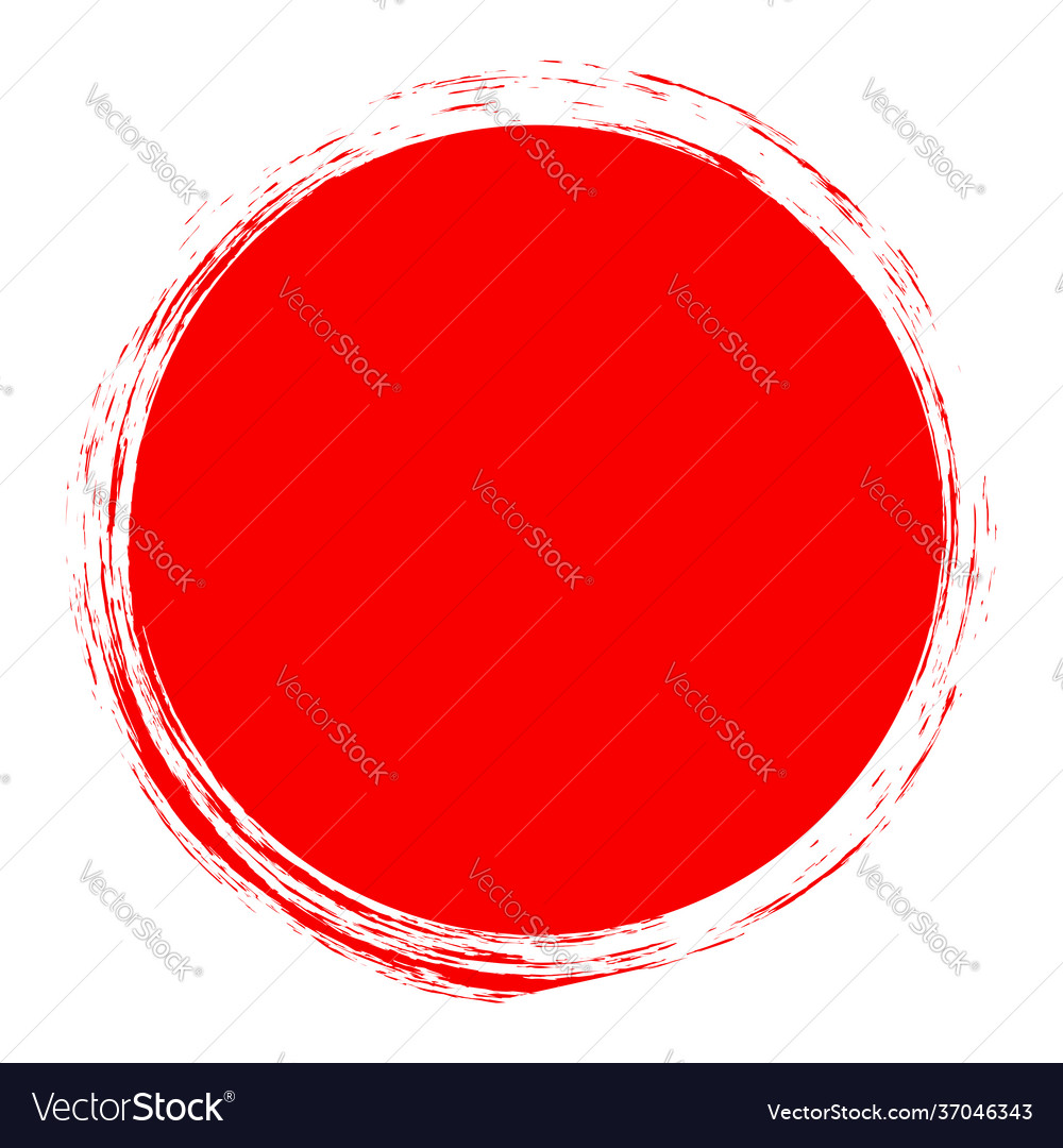 Grungy circle blob blotch vector image Grungy circle blob blotch