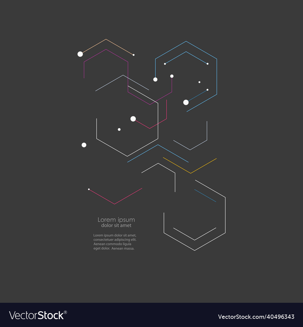 Hexagonal Tech Pattern