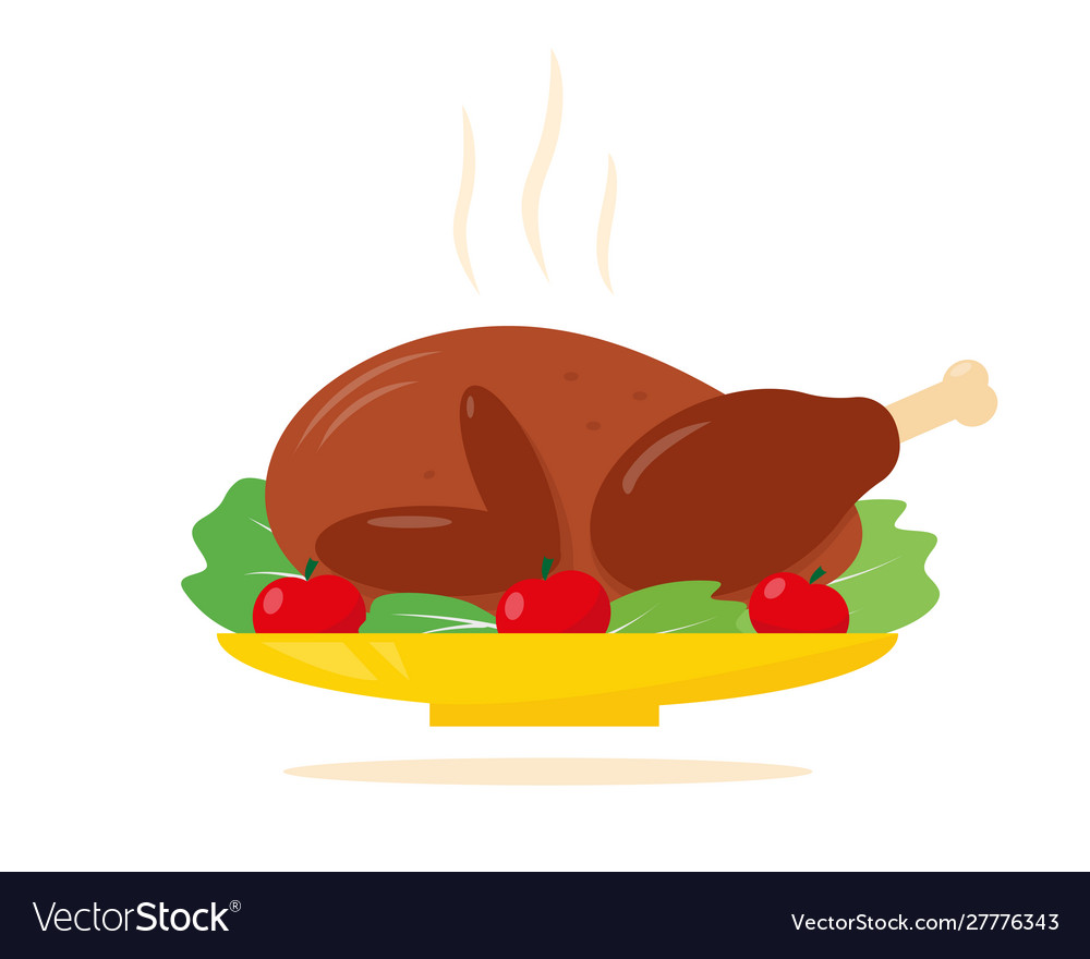 roast-turkey-for-thanksgiving-or-christmas-diner-vector-image