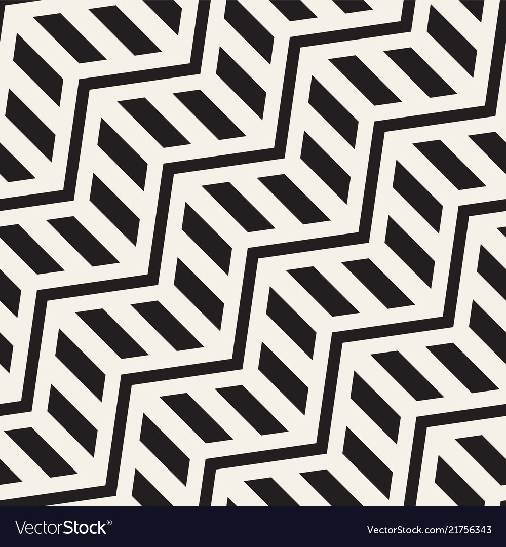 Zigzag Line Pattern - Abstract