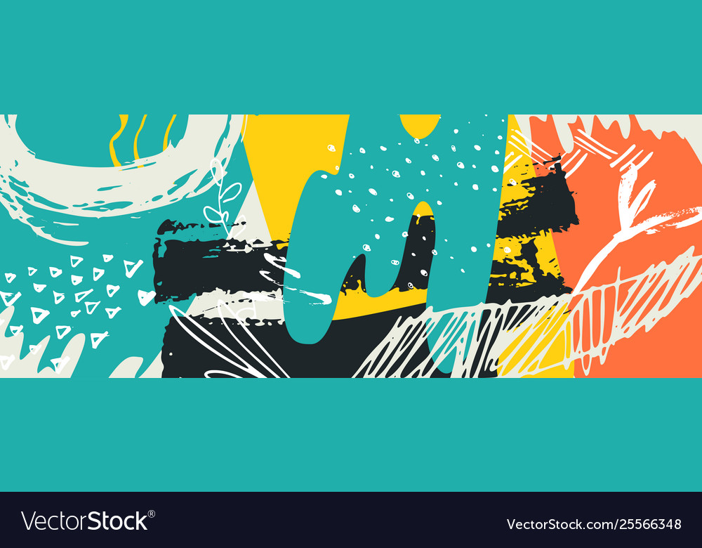 Abstract header vector image Abstract header
