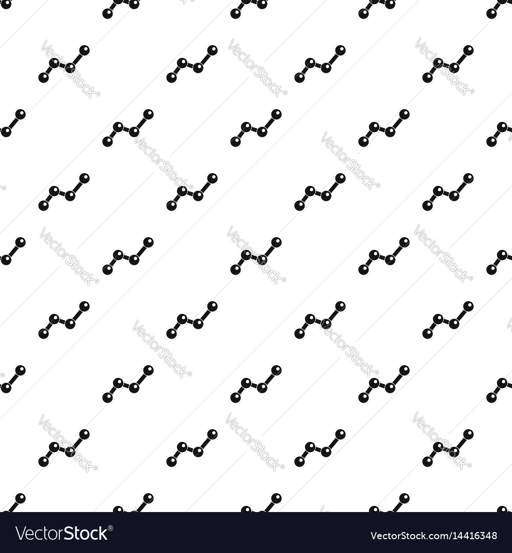 Chart statistics line pattern Royalty Free Vector Image