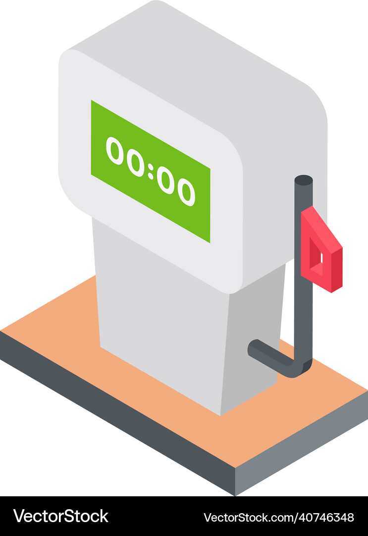 Fuel pump Royalty Free Vector Image - VectorStock