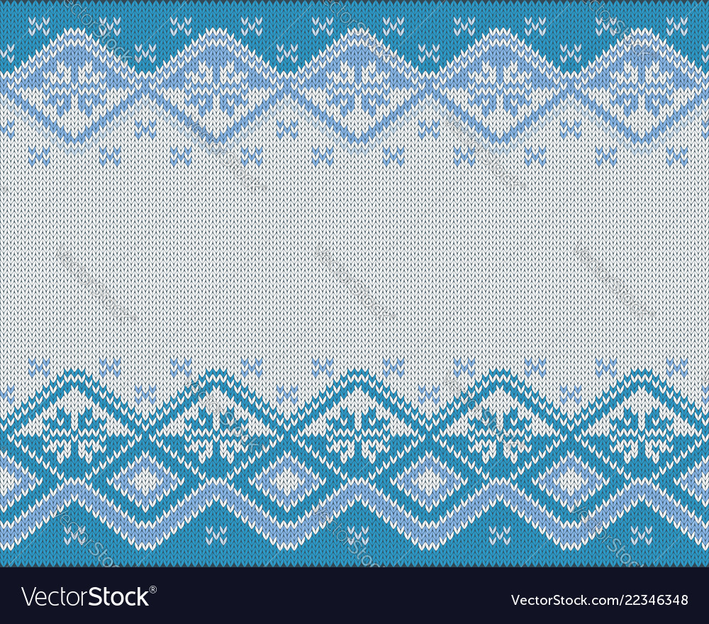 Knitted Nordic Pattern