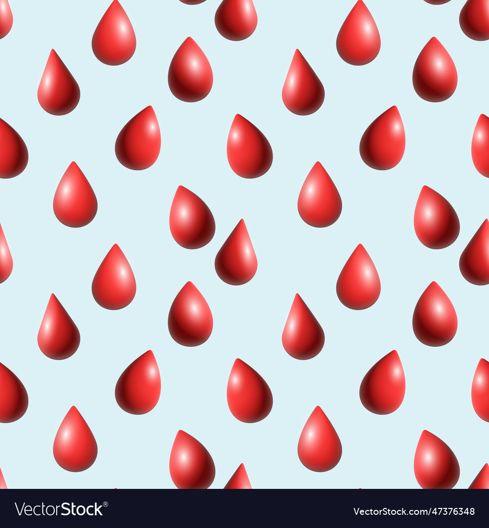 World blood donor day seamless pattern