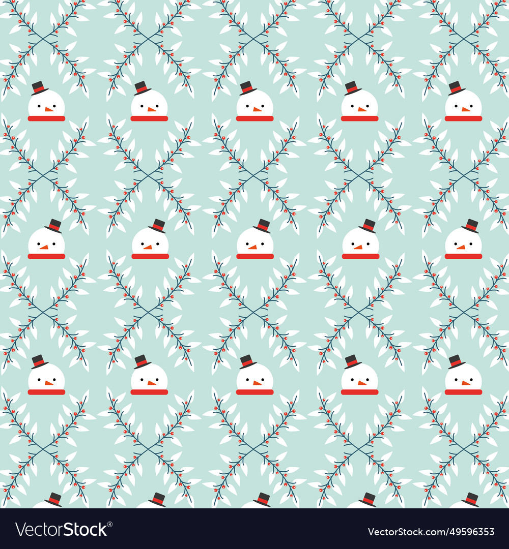 Colored winter pattern background