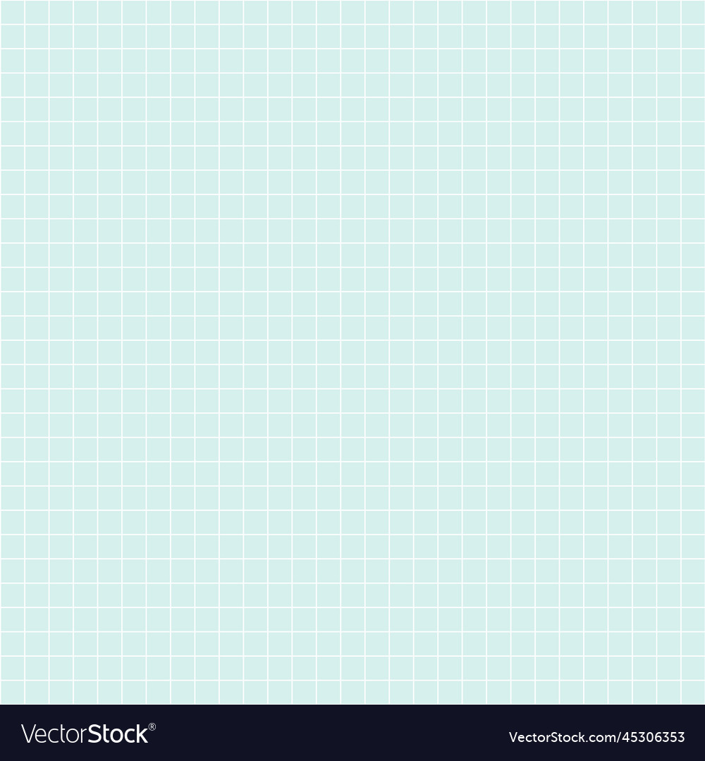 Grid lines seamless pattern paper with square vector image Grid lines seamless pattern paper with square