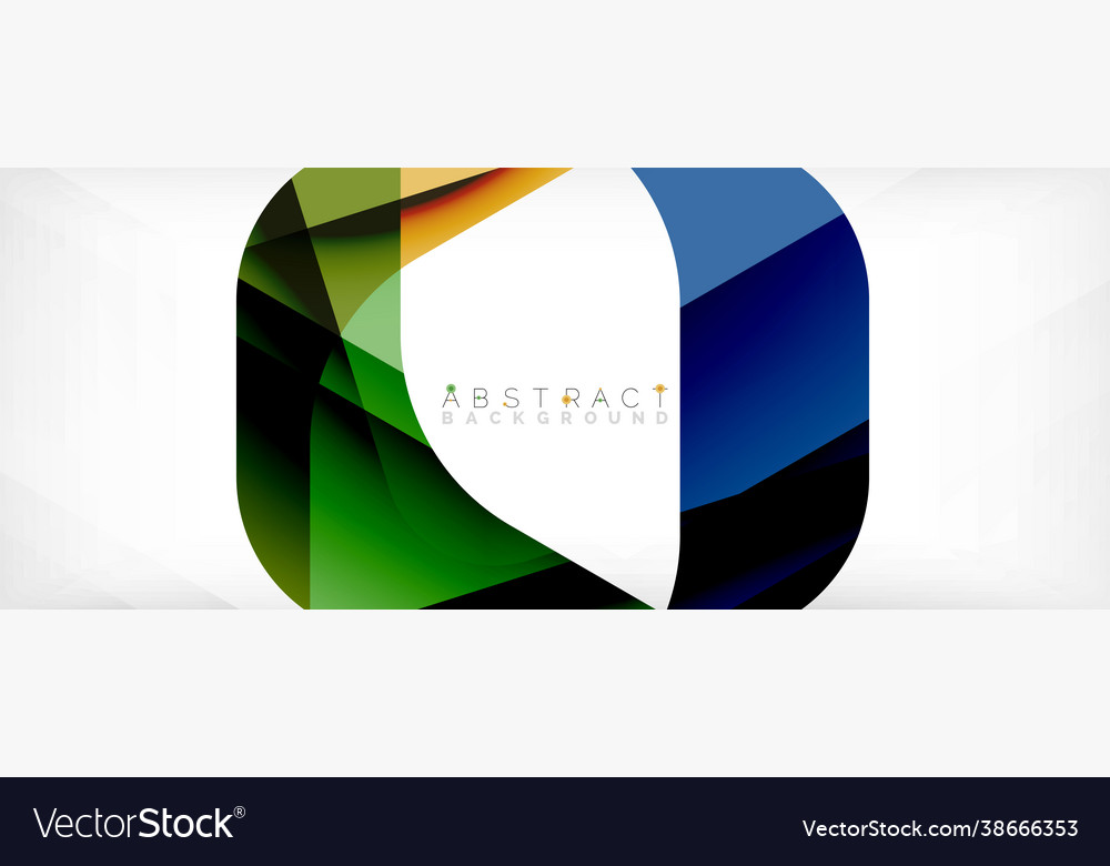 Minimal abstract background - color overlapping