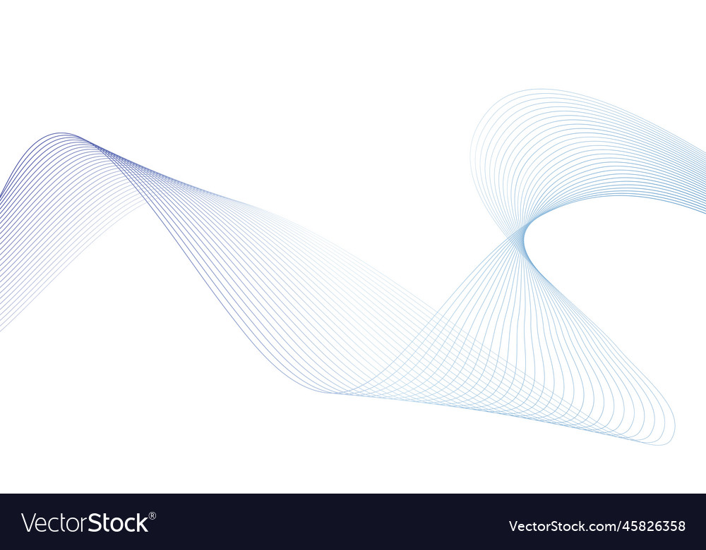 Abstract colorful wave element for design Vector Image Abstract colorful wave element for design