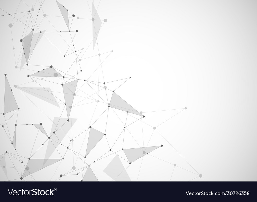 Abstrakte Verbindung Hintergrund mit Linien und Punkten vector image Abstrakte Verbindung Hintergrund mit Linien und Punkten