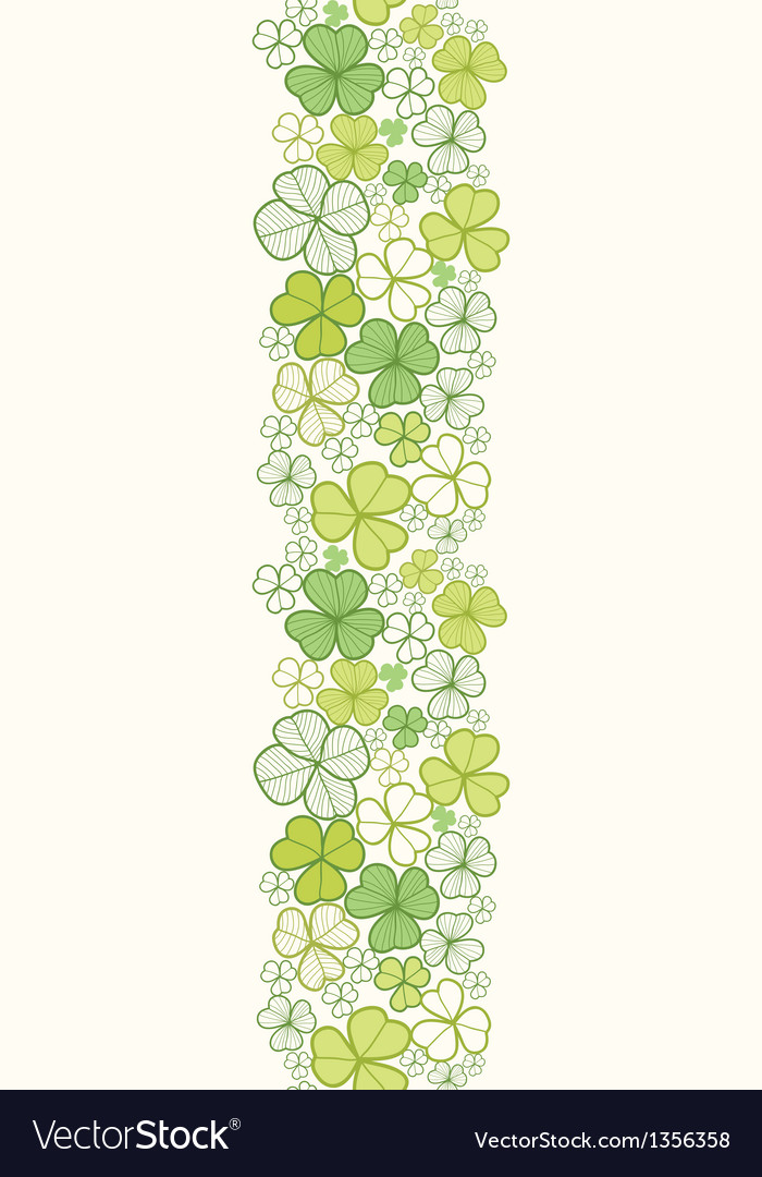 Clover Line Art Pattern